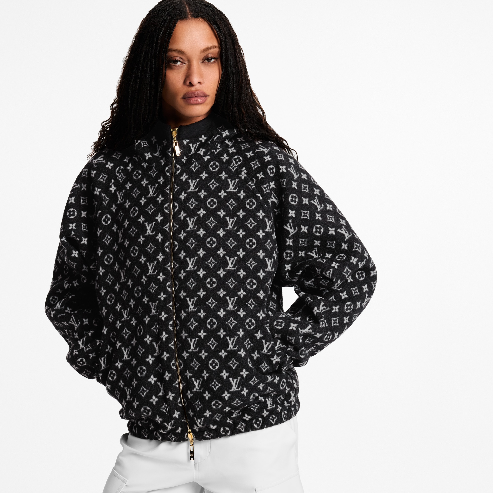 Reversible Double Face Hoodie - Women - Ready-to-Wear | LOUIS